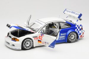 BMW M3 E46 GTR #42 J. Lehto / P. Ekblom ALMS 2001 Minichamps 1:18 100012142 Métal — image 2 sur 8