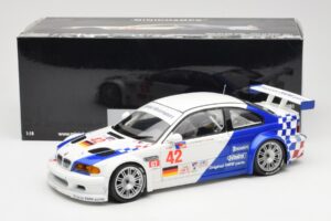BMW M3 E46 GTR #42 J. Lehto / P. Ekblom ALMS 2001 Minichamps 1:18 100012142 Métal — image 8 sur 8