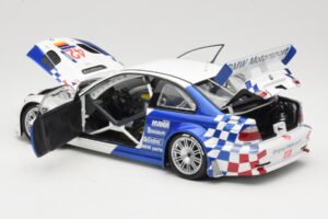 BMW M3 E46 GTR #42 J. Lehto / J. Muller ELMS 2001 Minichamps 1:18 100012192 Métal — image 5 sur 8