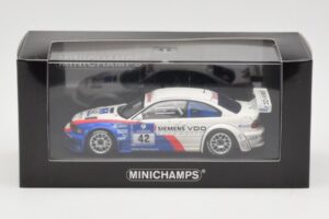 BMW M3 E46 GTR #42 P. Muller / J. Muller / H-J. Stuck / P. Lamy ADAC 24h Nurburgring 2004 Minichamps 1:43 BMW001 Métal — image 4 sur 4