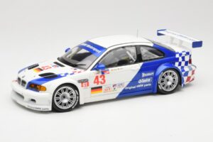 BMW M3 E46 GTR #43 D. Muller ALMS 2001 Minichamps 1:18 100012143 Métal