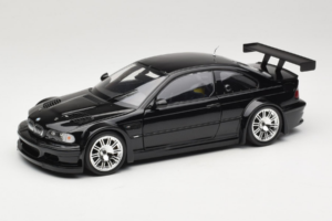 BMW M3 E46 GTR Street Noir Minichamps 1:18 100012105 Métal