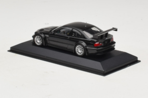 BMW M3 E46 GTR Street Noir Minichamps 1:43 BMW020 Métal — image 3 sur 5