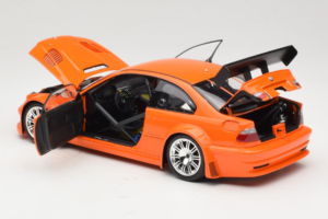 BMW M3 E46 GTR Street Orange Minichamps 1:18 100012106 Métal — image 5 sur 8