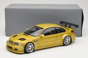 BMW M3 E46 GTR Street Phoenix Yellow Minichamps 1:18 80430309444 Métal — image 8 sur 8