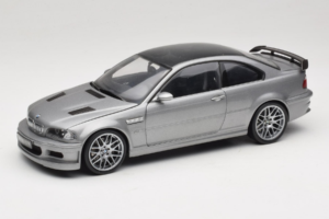 BMW M3 E46 GTR Street Gris Argenté Kyosho 1:18 08507S Métal