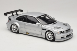 BMW M3 E46 GTR Street Argent Minichamps 1:18 100012100 Métal — image 6 sur 8