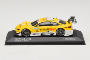 BMW M3 E92 #8 D. Werner BMW Team Schnitzer DTM 2012 Minichamps 1:43 410122208 Métal