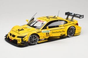 BMW M3 E92 #22 T. Glock BMW Team MTEK DTM 2013 Minichamps 1:18 100132222 Métal — image 2 sur 8
