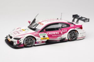 BMW M3 E92 DTM #16 BMW Team RMG A. Priaulx 2013 Minichamps 1:18 100132216 Métal — image 2 sur 8