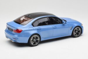 BMW M3 F80 Yas Marina Bleu GT Spirit 1:18 GT055 Résine — image 2 sur 6