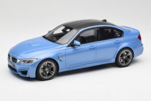 BMW M3 F80 Yas Marina Bleu GT Spirit 1:18 GT055 Résine