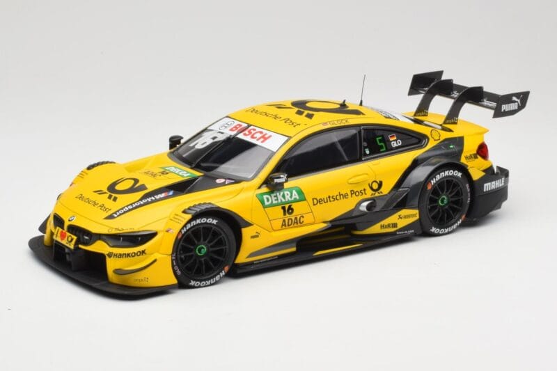 BMW M4 F82 #16 BMW Team RMG T. Glock DTM 2018 Minichamps 1:18 155182816 Métal