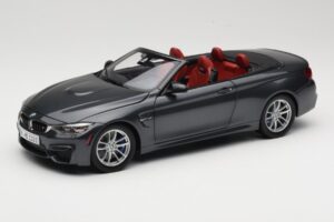 BMW M4 F83 Cabriolet Mineral Grey Paragon 1:18 80432339610 Métal