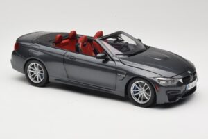 BMW M4 F83 Cabriolet Mineral Grey Paragon 1:18 80432339610 Métal — image 6 sur 8