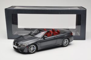 BMW M4 F83 Cabriolet Mineral Grey Paragon 1:18 80432339610 Métal — image 8 sur 8