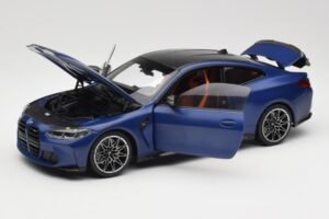 BMW M4 G82 Bleu Metallic Minichamps 1:18 113020123 Métal — image 2 sur 8