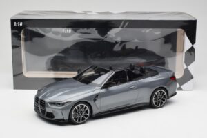 BMW M4 G82 Cabriolet Grey Metallic Minichamps 1:18 155021034 Métal — image 6 sur 6