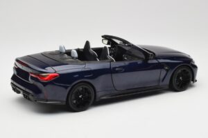 BMW M4 G82 Cabriolet Bleu Métallisé Minichamps 1:18 110021031 Métal — image 3 sur 8