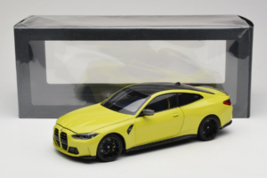 BMW M4 G82 Jaune Édition Concessionnaire Minichamps 1:18 80435A51949-R1 Métal — image 10 sur 10