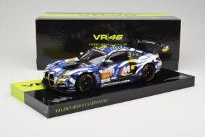 BMW M4 GT3 Team WRT #46 V. Rossi / A. Al-Harthy / M. Martin DNF 24 Hours of Le Mans 2024 Minichamps 1:18 113242446 Métal — image 8 sur 8
