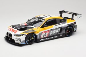 BMW M4 GT3 #98 M. Wittmann / S. van der Linde Rowe Racing ADAC 24h Nurburgring 2023 Minichamps 1:18 113232098 Métal