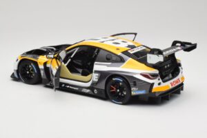 BMW M4 GT3 #98 M. Wittmann / S. van der Linde Rowe Racing ADAC 24h Nurburgring 2023 Minichamps 1:18 113232098 Métal — image 5 sur 8