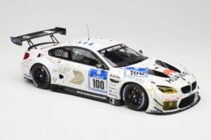 BMW M6 GT3 F13 #100 Schubert Motorsport J. Edwards / J. Klingmann 24h Nurburgring 2016 Minichamps 1:18 155162611 Métal — image 4 sur 6