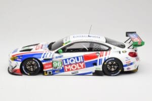 BMW M6 GT3 F13 #96 Turner Motorsport B. Auberlen / R. Foley Class Winner Petit Le Mans 2019 Minichamps 1:18 153192696 Métal — image 3 sur 6