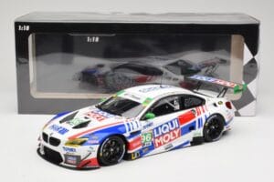 BMW M6 GT3 F13 #96 Turner Motorsport B. Auberlen / R. Foley Class Winner Petit Le Mans 2019 Minichamps 1:18 153192696 Métal — image 6 sur 6