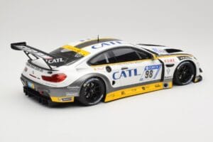 BMW M6 GT3 F13 #98 Rowe Racing M. Palttala / N. Catsburg 2nd Place 24 Hours of Nurburgring 2017 Minichamps 1:18 155172698 Mét — image 2 sur 6