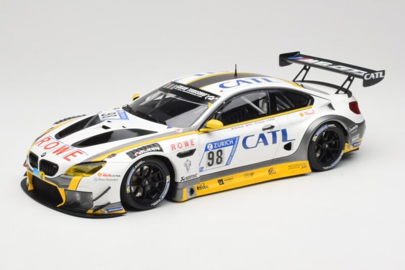 BMW M6 GT3 F13 #98 Rowe Racing M. Palttala / N. Catsburg 2nd Place 24 Hours of Nurburgring 2017 Minichamps 1:18 155172698 Mét