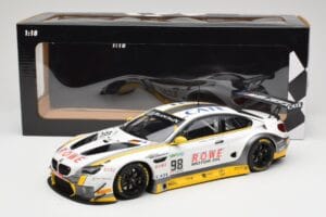 BMW M6 GT3 F13 #98 Rowe Racing T. Blomqvist / N. Catsburg 24 Hours of Spa 2017 Minichamps 1:18 155172688 Métal — image 6 sur 6