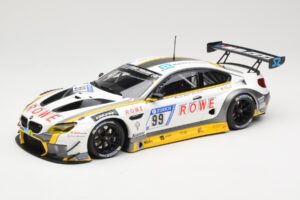 BMW M6 GT3 Rowe Racing #99 M. Basseng / M. Martin 24 Hours Nurburgring 2017 Minichamps 1:18 155172699 Métal