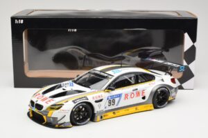 BMW M6 GT3 Rowe Racing #99 M. Basseng / M. Martin 24 Hours Nurburgring 2017 Minichamps 1:18 155172699 Métal — image 6 sur 6