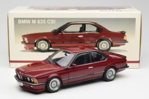 BMW M635 CSi E24 Karmin Rouge AUTOart 1:18 70528 Métal — image 8 sur 8