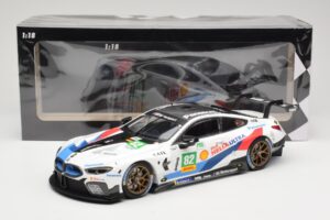 BMW M8 GTE Team Mtek #82 T. Blomqvist / A. Felix da Costa 6 Hours of Fuji 2018 Minichamps 1:18 155182982 Métal — image 6 sur 6