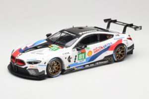 BMW M8 GTE #81 Team MTEK M. Tomczyk / N. Catsburg / N. Yelloly 24 Hours of Le Mans 2018 Minichamps 1:18 155182981 Métal
