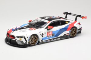 BMW M8 GTE Team RLL #25 C. De Phillippi / A. Farfus Class Winners 24 Hours of Daytona 2019 Minichamps 1:18 155192925 Métal