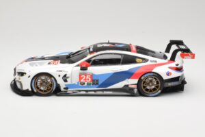 BMW M8 GTE Team RLL C. De Phillippi / B. Auberlen 2nd in Class 12 Hours of Sebring 2018 Minichamps 1:18 155182925 Métal — image 3 sur 6