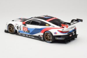 BMW M8 GTE Team RLL C. De Phillippi / B. Auberlen 2nd in Class 12 Hours of Sebring 2018 Minichamps 1:18 155182925 Métal — image 5 sur 6