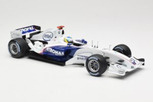 BMW Sauber F1.06 #16 N. Heidfeld Launch Version 2006 Minichamps 1:18 80430413183 Métal — image 4 sur 6