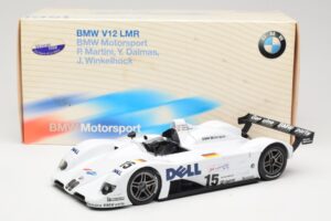 BMW V12 LMR LMP #15 P. Martini / Y. Dalmas / J. Winkelhock 24 Hours of Le Mans Winner 1999 Minichamps 1:18 80430009338 Métal — image 6 sur 6