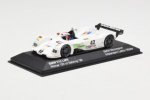 BMW V12 LMR LMP1 #42 J. Müller / J. Lehto 24 Hours of Le Mans 2000 Minichamps 1:43 80420018215 Métal — image 2 sur 4