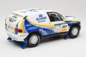 BMW X5 X-Raid #207 Dakar Rally 2004 Solido 1:18 SOLIDO001 Métal — image 3 sur 8