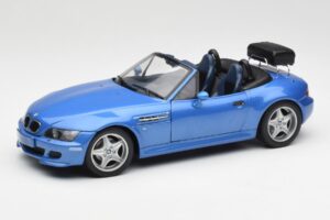 BMW Z3 M Roadster Avec Porte-Bagages Bleu Métallique UT Models 1:18 20416 Métal
