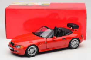 BMW Z3 Roadster 1.9 Rouge Édition Concessionnaire UT Models 1:18 80439423068 Métal — image 8 sur 8