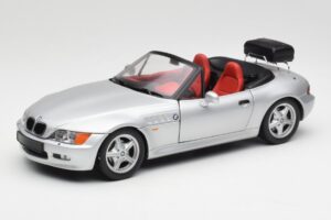 BMW Z3 Roadster Avec Porte-Bagages Argent UT Models 1:18 20407 Métal