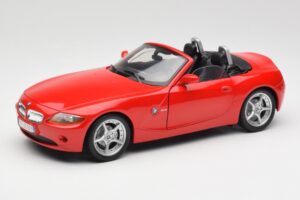 BMW Z4 E85 Roadster Rouge Bburago 1:18 34046 Métal