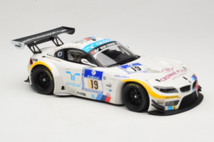 BMW Z4 GT3 #19 Team Schubert J. Muller / D. Muller ADAC 24 Hours Nurburgring 2012 Minichamps 1:18 151122319 Métal — image 4 sur 6